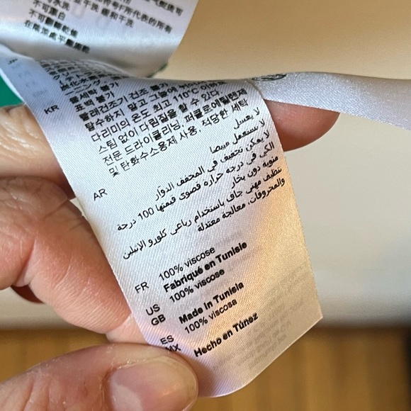 Sandro Green Satin Long Sleeve Mini Dress with Zipper Collar, Size Small - Picture 10 of 12